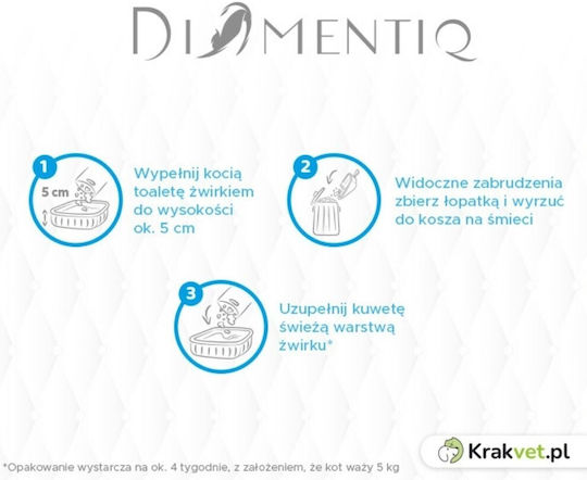 Diamentiq Cat Litter 28kg / 30lt