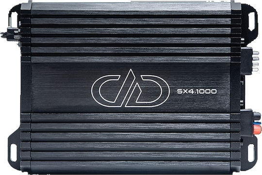 DD Audio Ενισχυτής Αυτοκινήτου 4 Καναλιών