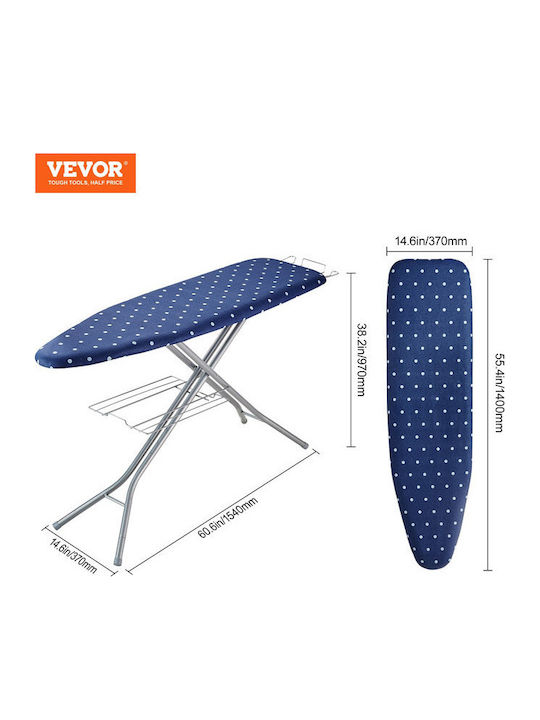 Vevor Σιδερώστρα για Σίδερο Ατμού Σπαστή 154x37x97cm