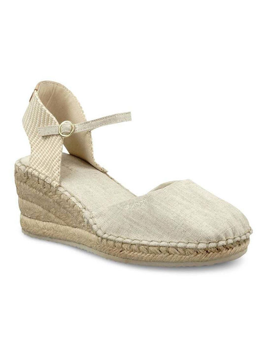 Gant Women's Platform Espadrilles Beige