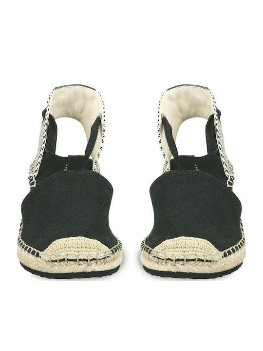Luliza Platforme dama În Tip Espadrile Neagră