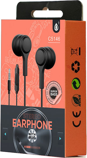 Mobile Earphones One Plus C5146 Microphone Black 20437