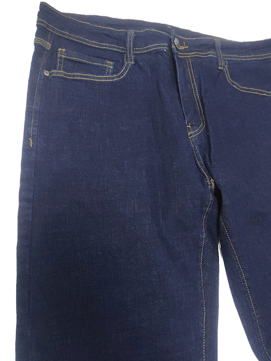 I-Fashion Pantaloni de Bărbați din Jean DARK BLUE