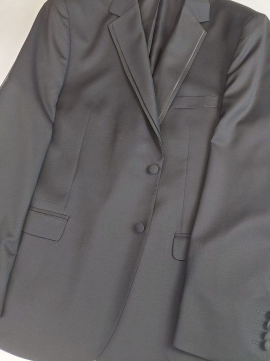 Herrenanzug mit Weste Black