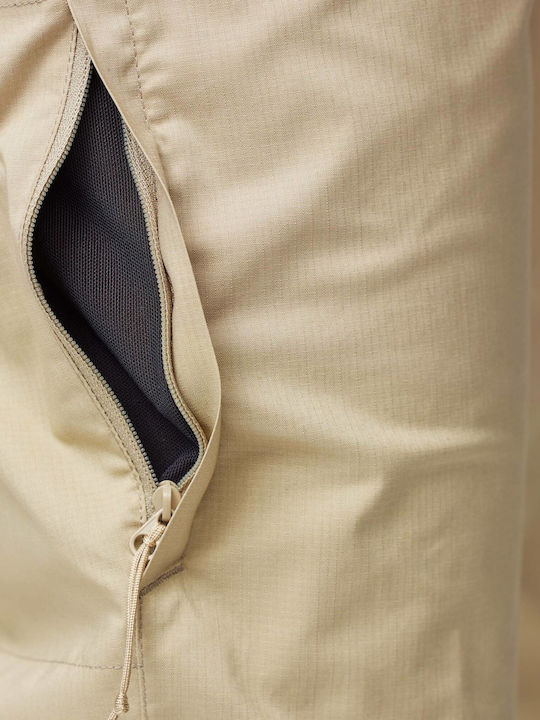 Fjallraven Abisko Women's Hiking Long Trousers Beige