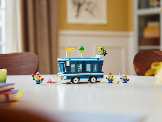 LEGO Minions Music Party Bus for Ages 7+ 379 Pieces