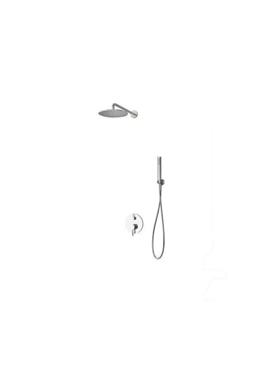 Karag Artemis για Ντουζιέρα 2 Εξόδων Inox Satinato 5206836065229