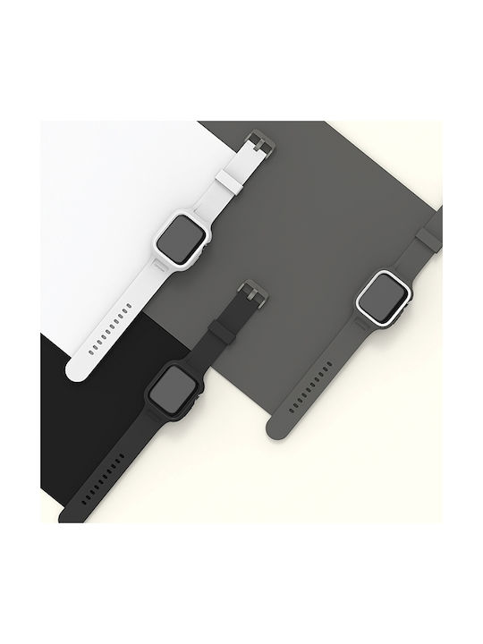 Husă Araree Duple Pro pentru curea Apple Watch 40/41mm, albă Ar70-01867b