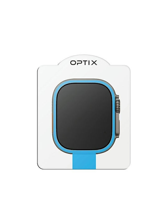 Uniq Optix Vivid Apple Watch Ultra 49mm Clear Tempered Glass Applicator Uniq-49mm-vividclear