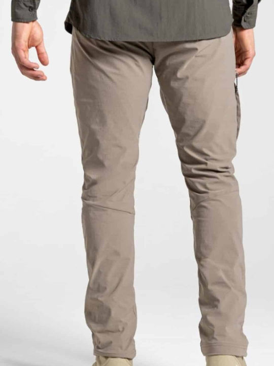 Craghoppers Bărbați Lung Pantaloni Drumeție Khaki