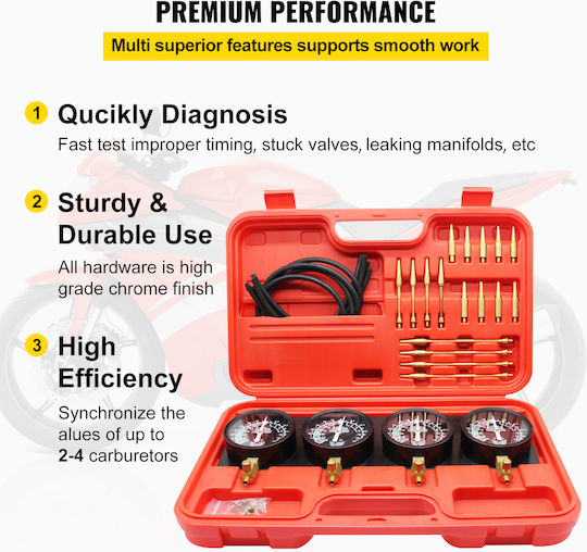 Vevor Car Carburetor Tool Set 8 Pieces