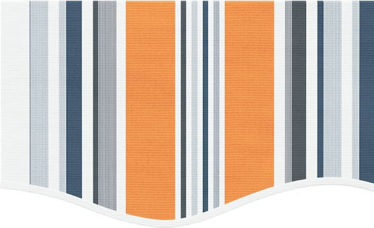 vidaXL Replacement Awning Multicolour with PU Coating 3.5x4.5m