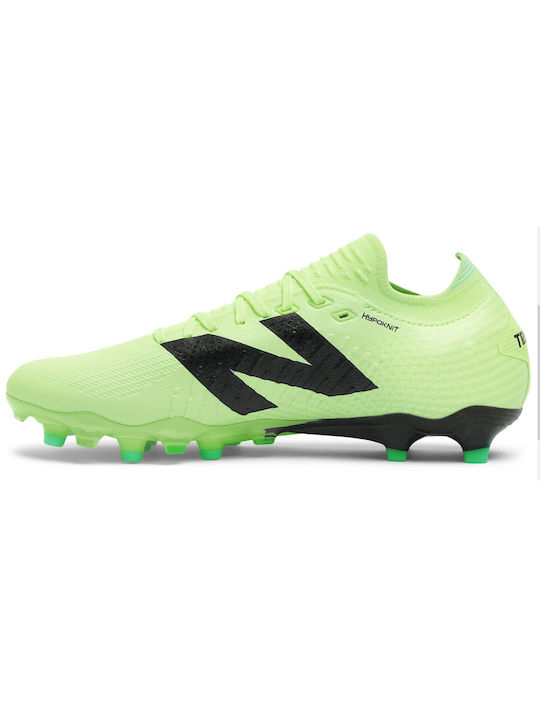 New Balance Tekela V4 Pro Χαμηλά Ποδοσφαιρικά Παπούτσια με Τάπες Πράσινα