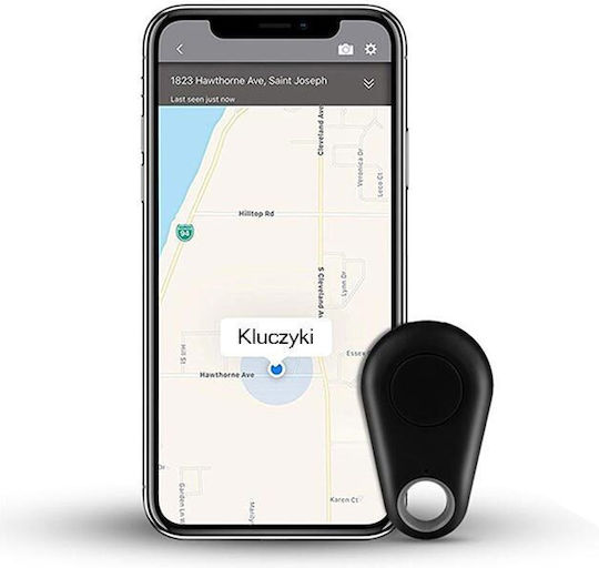 Apple Find My & Google Find Hub Черен