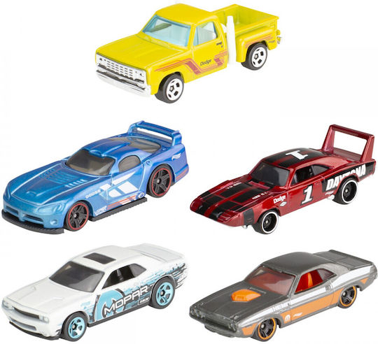 Set 5 Hot Wheels Mopar Autos