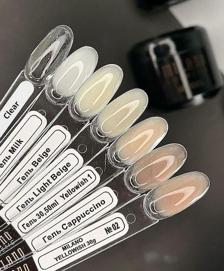 Builder Gel Milano Cosmetic Gelblich 30g