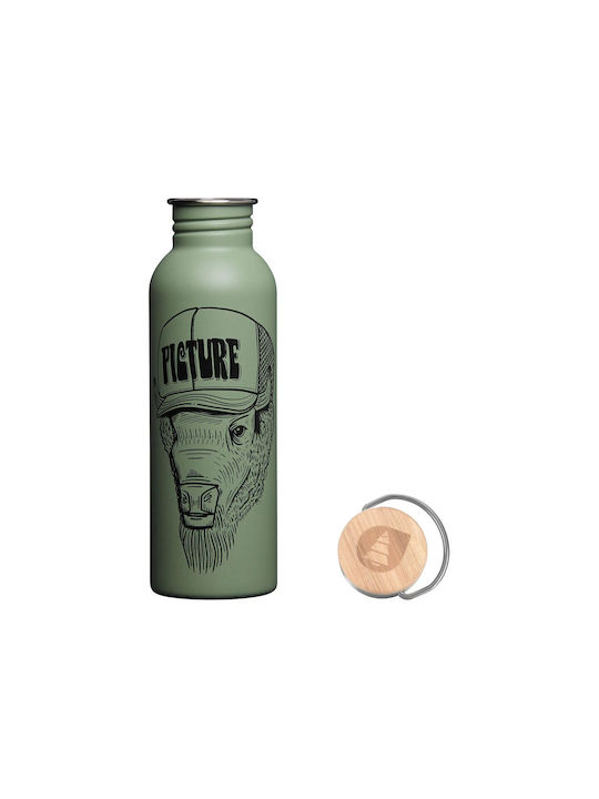 Picture Organic Clothing Water Bottle 750ml Green