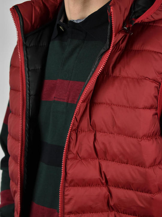 Sleeveless Jacket Red
