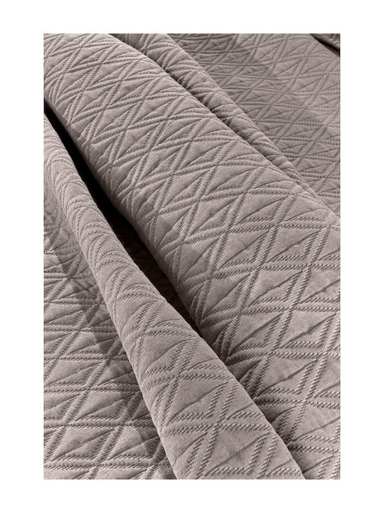 Guy Laroche Oasis Pătură Piqué Superdublă 245x260 cm Wenge