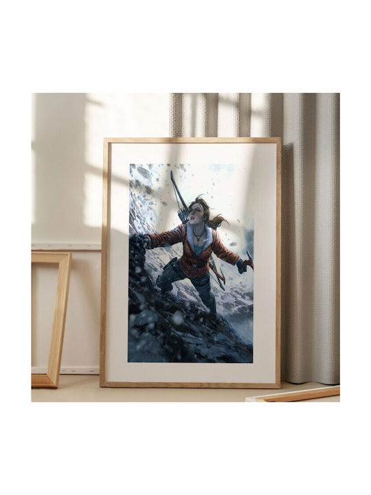 Poster Lara Croft din hârtie 70x100cm