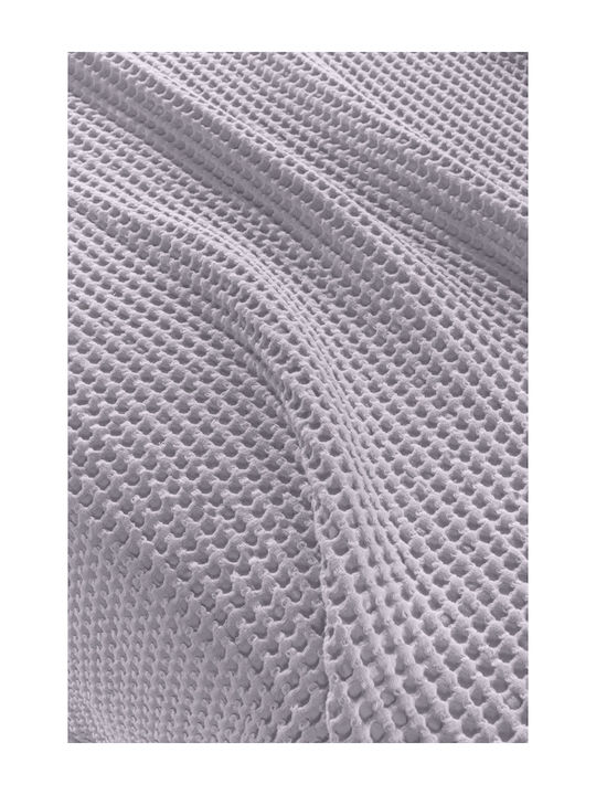 Guy Laroche Eternity Pătură Piqué Simplă 160x240 cm Violet Pudrat