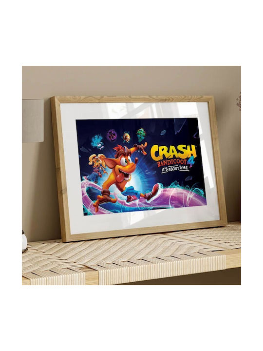 Posters Poster Crash Coco Bandicoot Paper 40x30cm