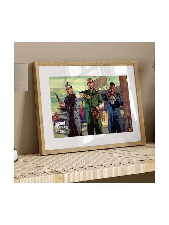 Posters Poster Gta V Paper 50x40cm