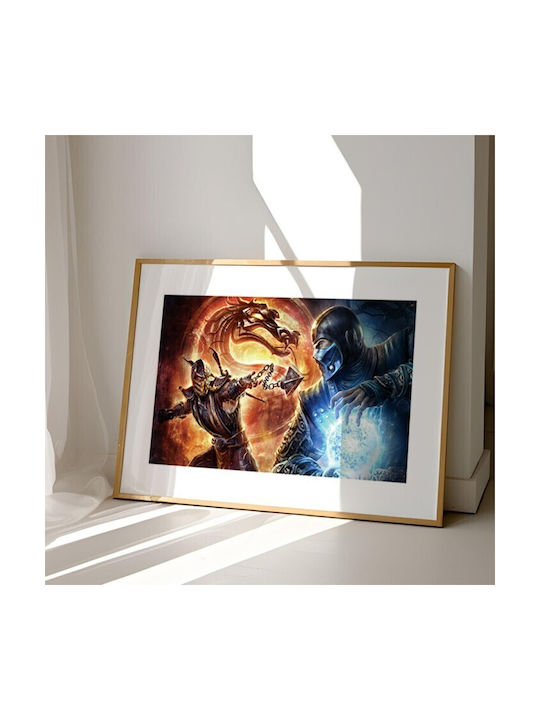 Poster Mortal Kombat Battle Papier 100x70cm