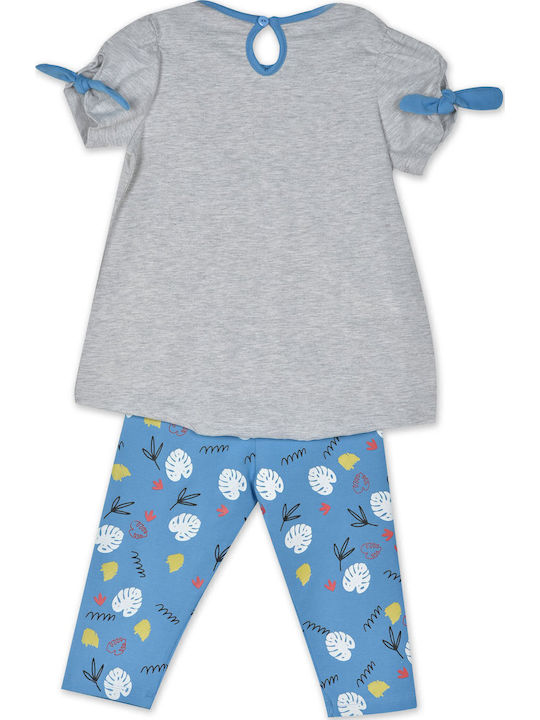 BodyTalk Kinderbekleidungsset mit Leggings Grau 2 Stück