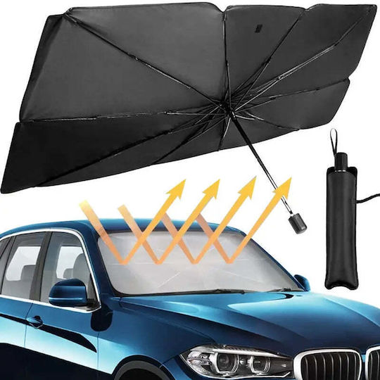 Internal Car Windshield Sunshade Umbrella 130x80cm