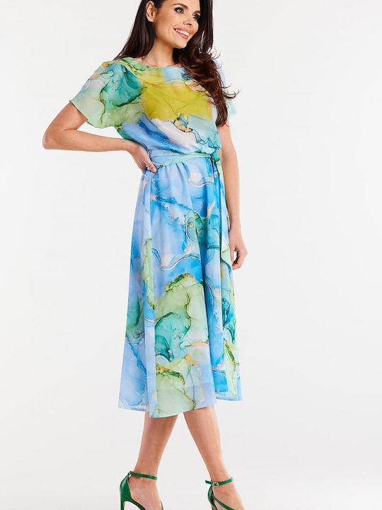 Awama Rochie colorful