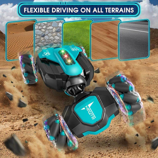 Dysaim 2377 Remote Controlled Car Stunt 4WD Beige