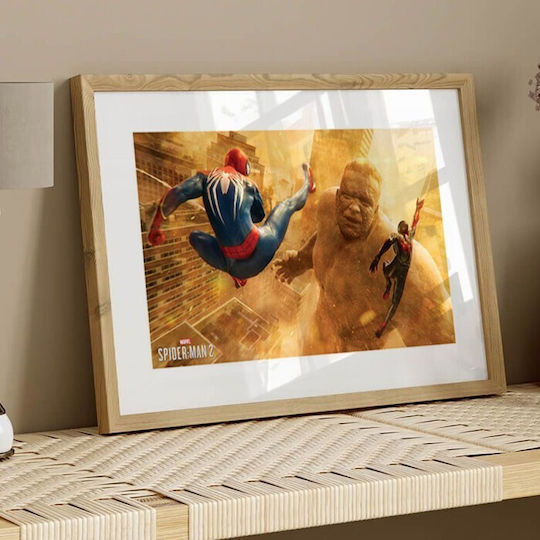Walls Kids Wall Art Spiderman Framed 2 Pieces 50x40cm
