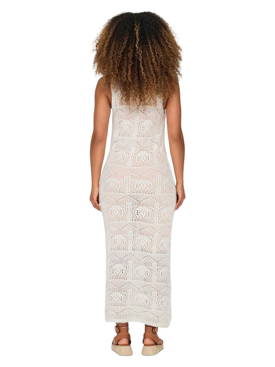 Only Summer Maxi Dress Eggnog White