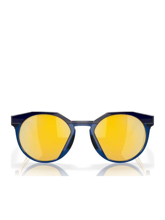 Oakley Prizm Men's Sunglasses with Blue Plastic Frame and Yellow Polarized Lens OO9242-11