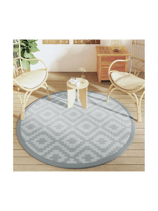 vidaXL Rug Outdoor Rectangular Grey