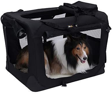 Songmics Dog and Cat Carrying Bag Black M102xP69xY69cm