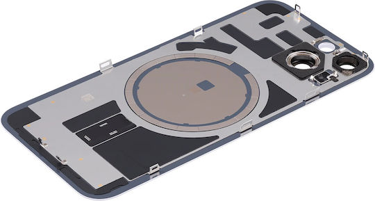 Placă din oțel pentru spatele telefonului cu magneți Magsafe și lentilă de cameră pentru iPhone 14 mov