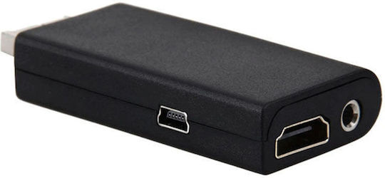 Retoo Adapter Ps2 To Hdmi Converter Audio Adapter