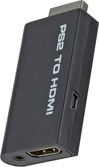 Retoo Adapter Ps2 To Hdmi Converter Audio Adapter