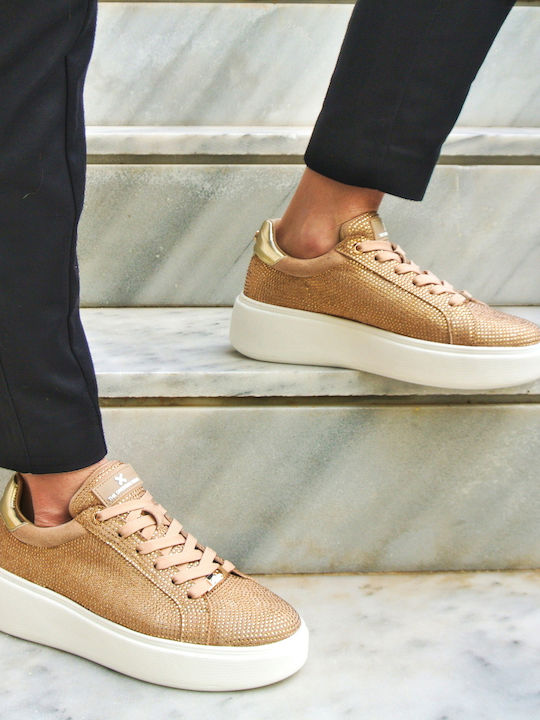 Anatomical Sneakers Gold