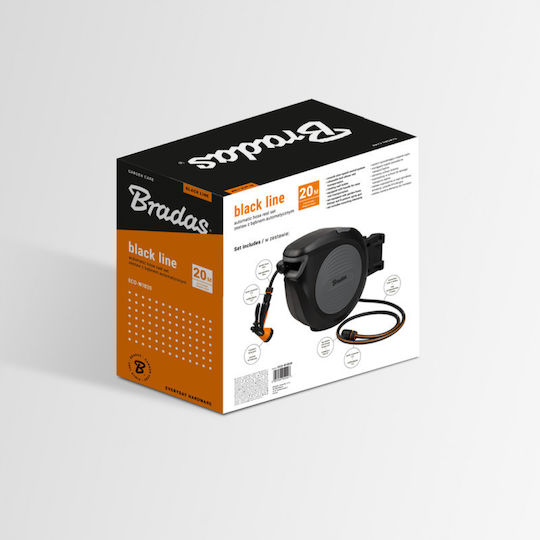 Bradas Automatic Вятър за Поливане Тоалетна с Маркуч 30м