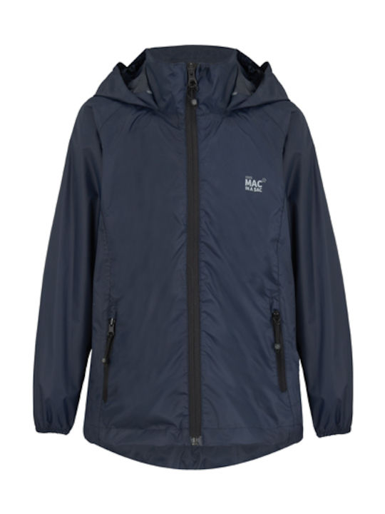 Waterproof Kids' Casual Jacket Navy Blue
