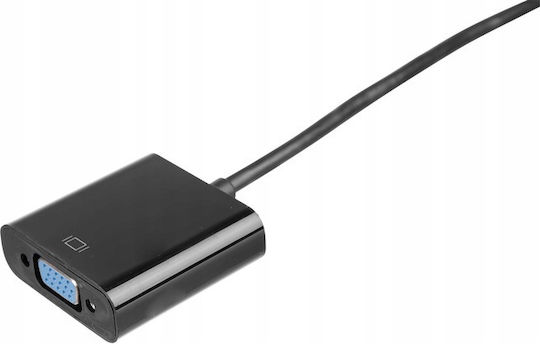 Cablu adaptor HDMI-VGA Zola Jack-Jack Cablu 3.5 mm Sistem HDCP încorporat Lungime cablu 15 cm