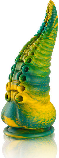 Dildo Epic Cetus Tentacul Verde Mărime Mică