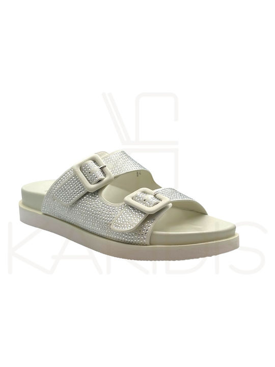 Mexx Frauen Flip Flops in Beige Farbe