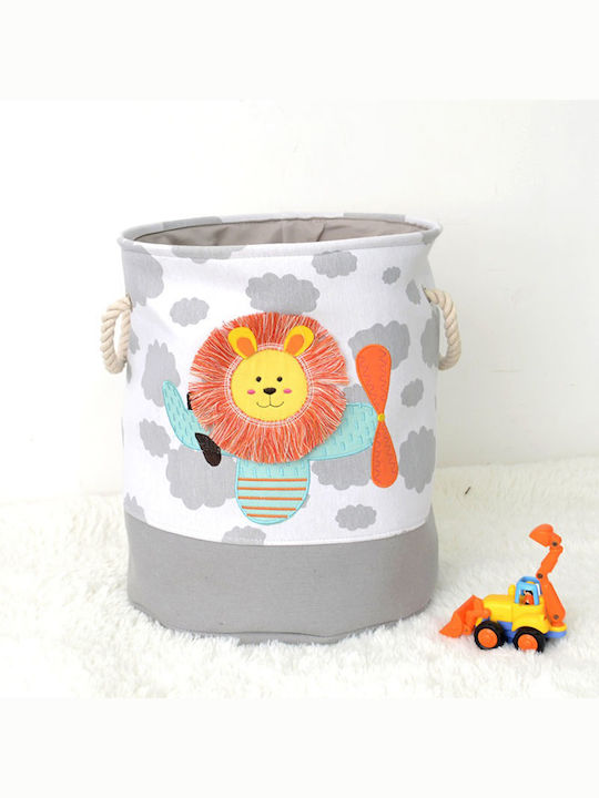 Детска кошница за играчки сгъваема 35x40см 1бр