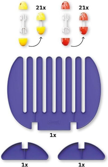 Brettspiel Four Pegs für 2 Spieler 4+ Jahre 1010 (EN) Quercetti