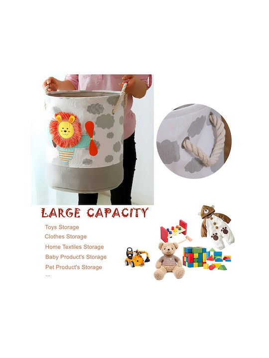 Детска кошница за играчки сгъваема 35x40см 1бр