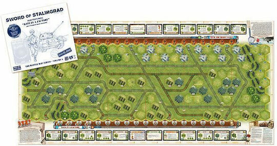 Game Expansion Memoir '44 - Battle Map Sword Of Stalingrad for 2-8 Players (EN) Days of Wonder